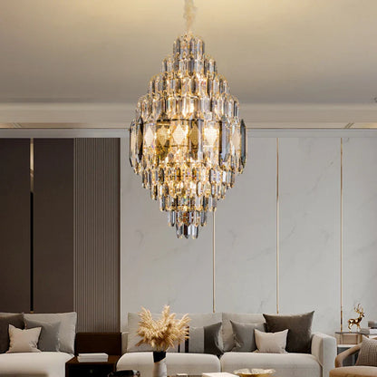 Lazzo Crystal Modern Chandelier