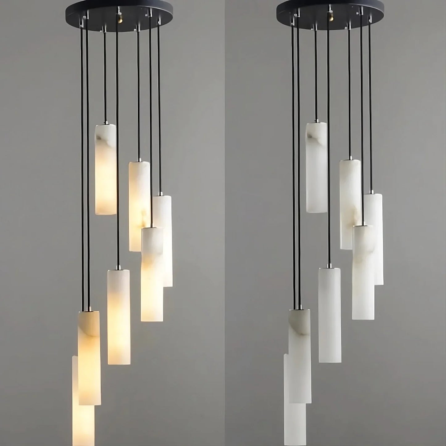Natural Marble Pendant Modern Chandelier