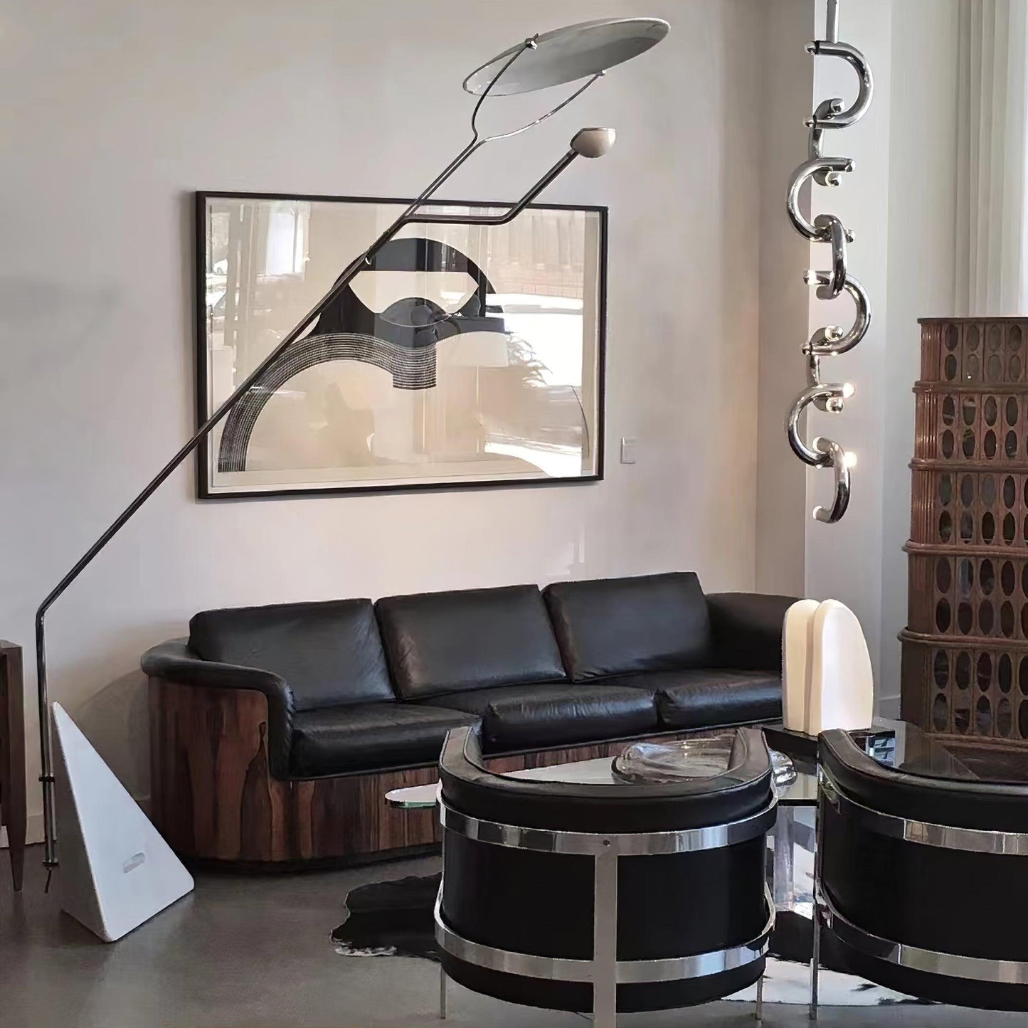 Salocchi Marble Floor-mounted Lamp Floor Lamp