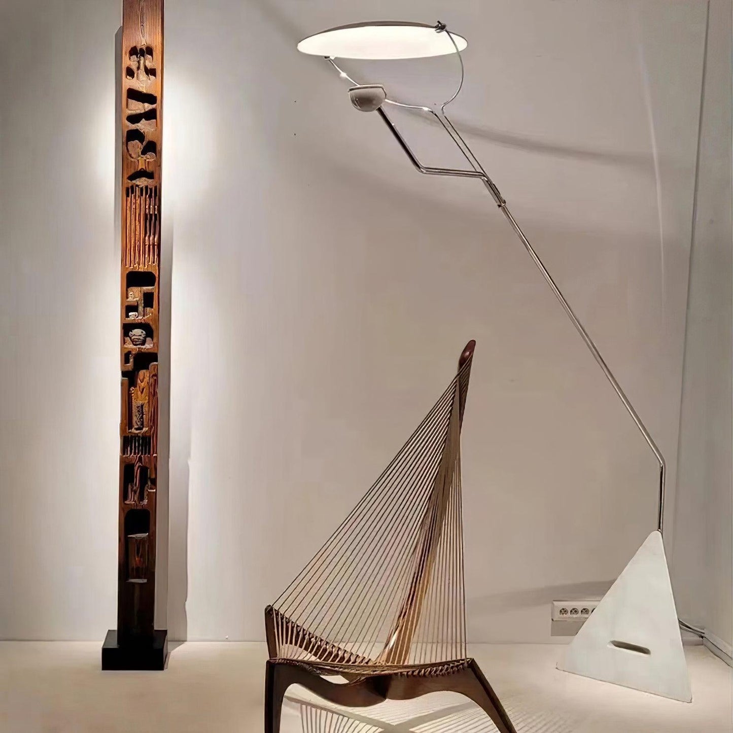 Salocchi Marble Floor-mounted Lamp Floor Lamp