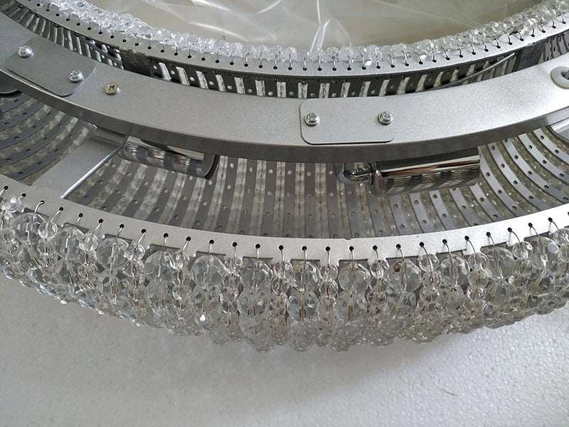 Bergamo Crystal Modern Chandelier