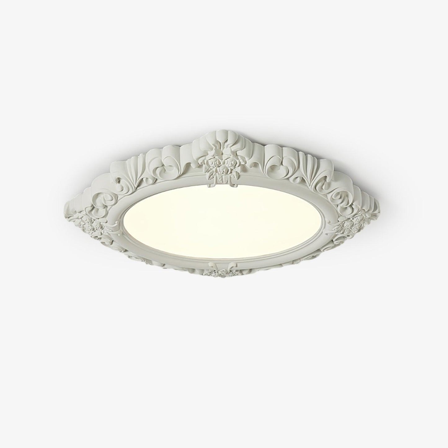 Sculpted Resin Flush mount light Ceiling Lamp