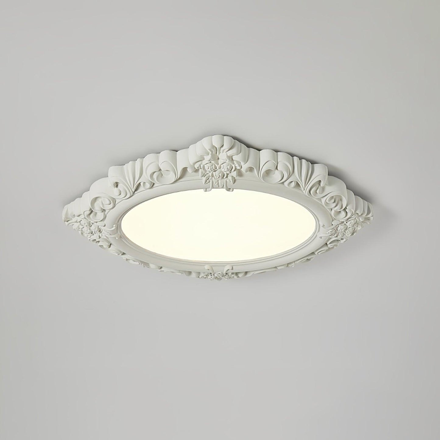 Sculpted Resin Flush mount light Ceiling Lamp