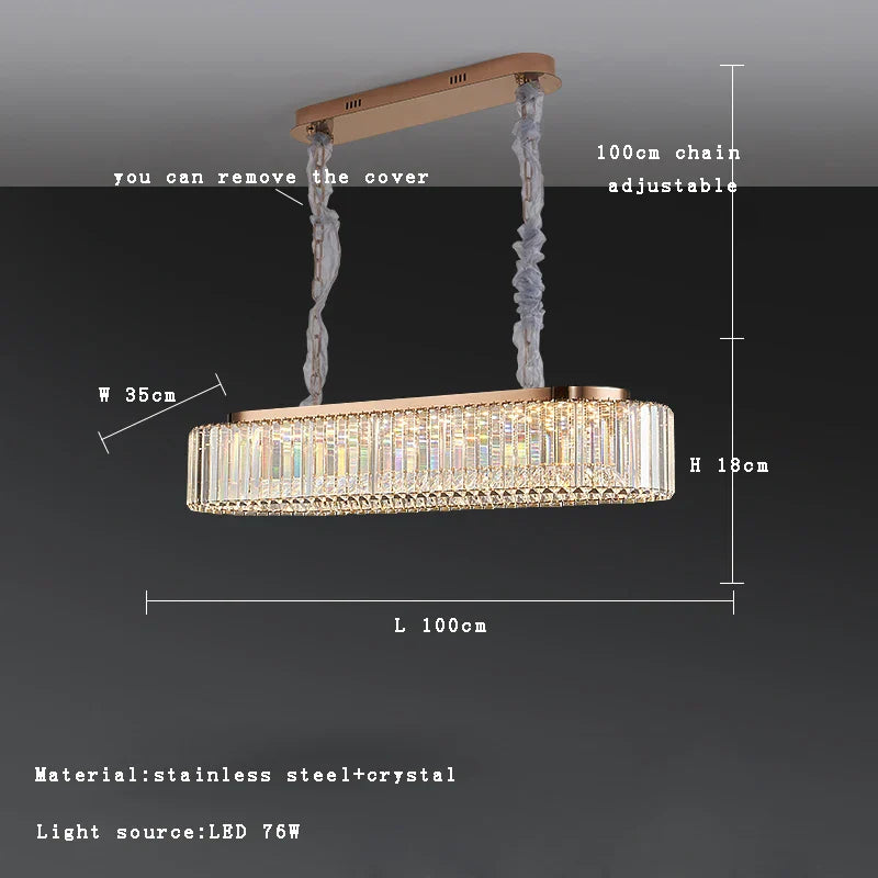 Gio Crystal Dining Room Chandelier