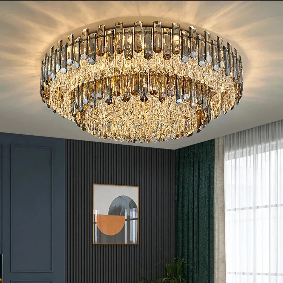 Venice 2-Tier Crystal Chandelier