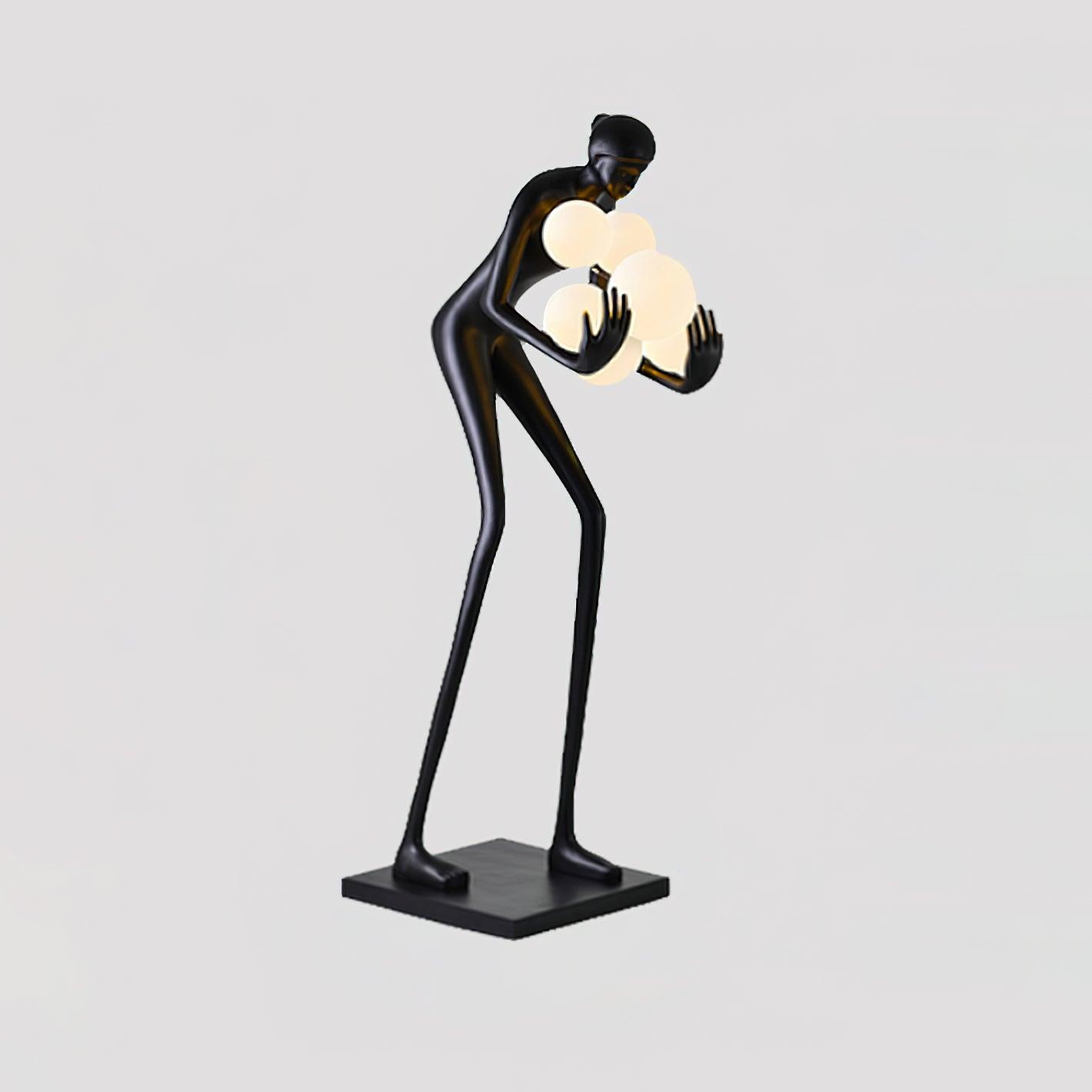 Sentinel Sculpture Free-standing Lamp Floor Lamp