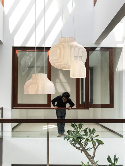 Serica Trio Silk Collection Ceiling light fitting Pendant Lamp