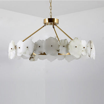 Natural Marble Modern Chandelier