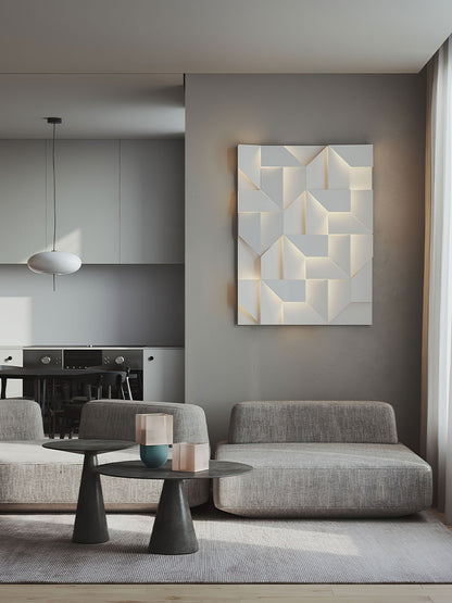 Shadows Rechargeable Grand Wall-mounted light Sconce