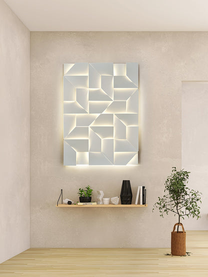 Shadows Rechargeable Grand Wall-mounted light Sconce