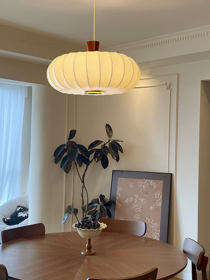 Silk Lantern Drop light Pendant Light