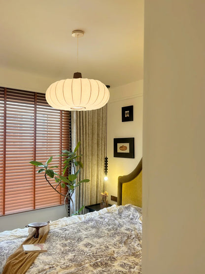 Silk Lantern Drop light Pendant Light