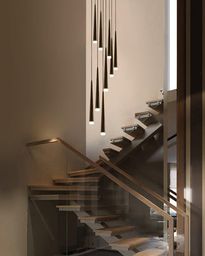 Slender Cone Pendant light Chandelier