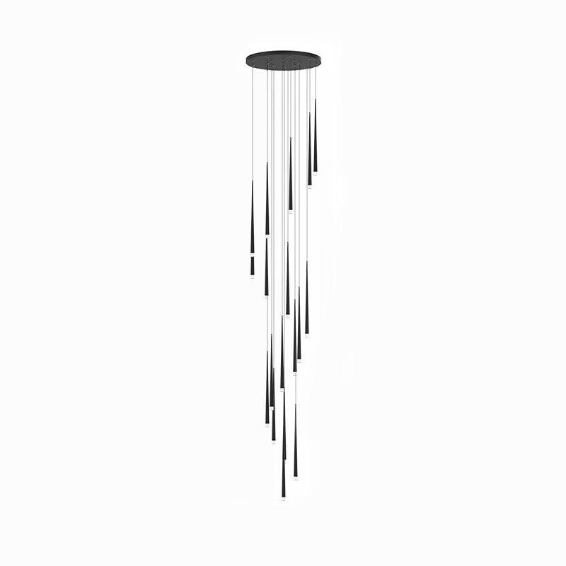 Slender Cone Pendant light Chandelier