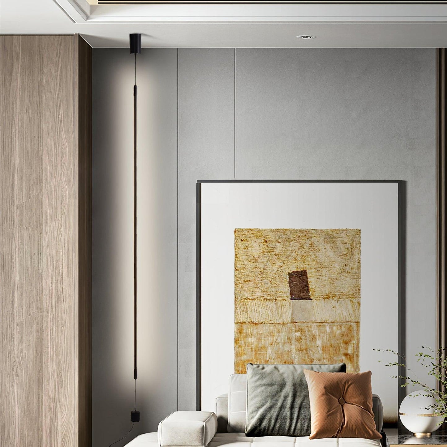 Slim line Cabinet Floor-mounted Lamp Floor Lamp