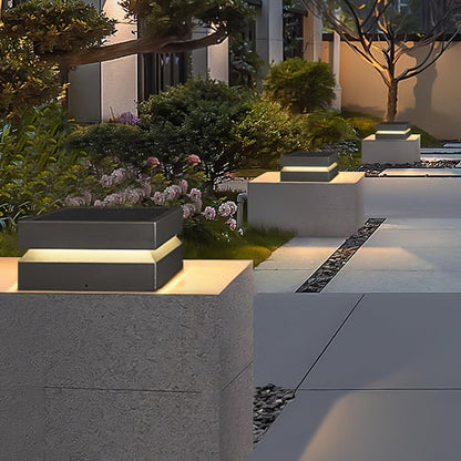 Square Post Exterior lamp Outdoor Light