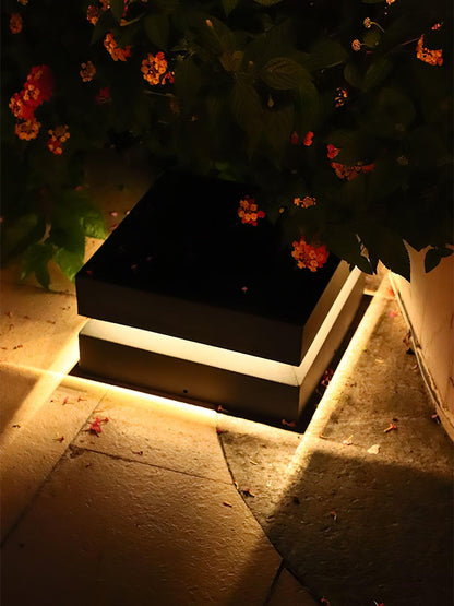 Square Post Exterior lamp Outdoor Light