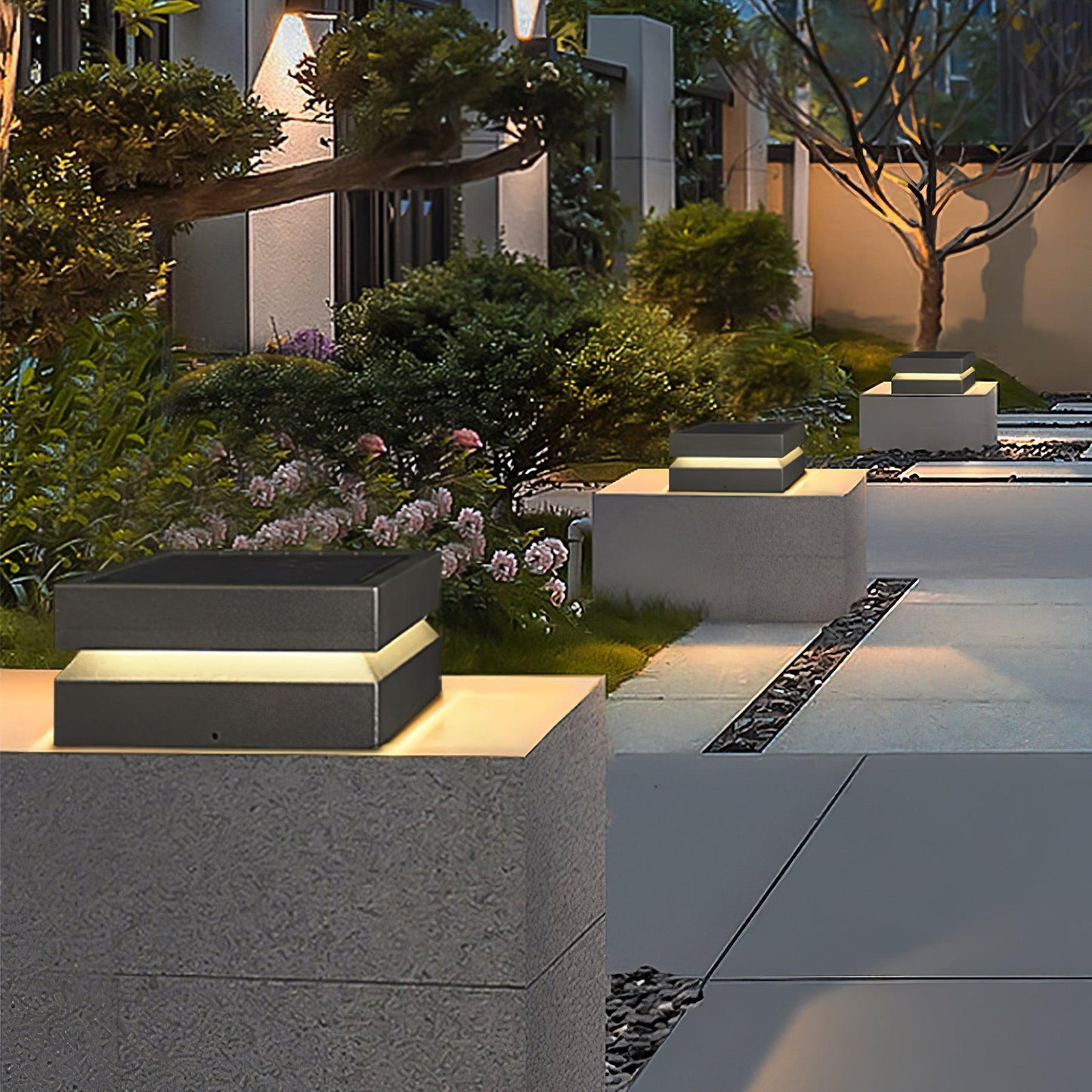 Square Post Exterior lamp Outdoor Light