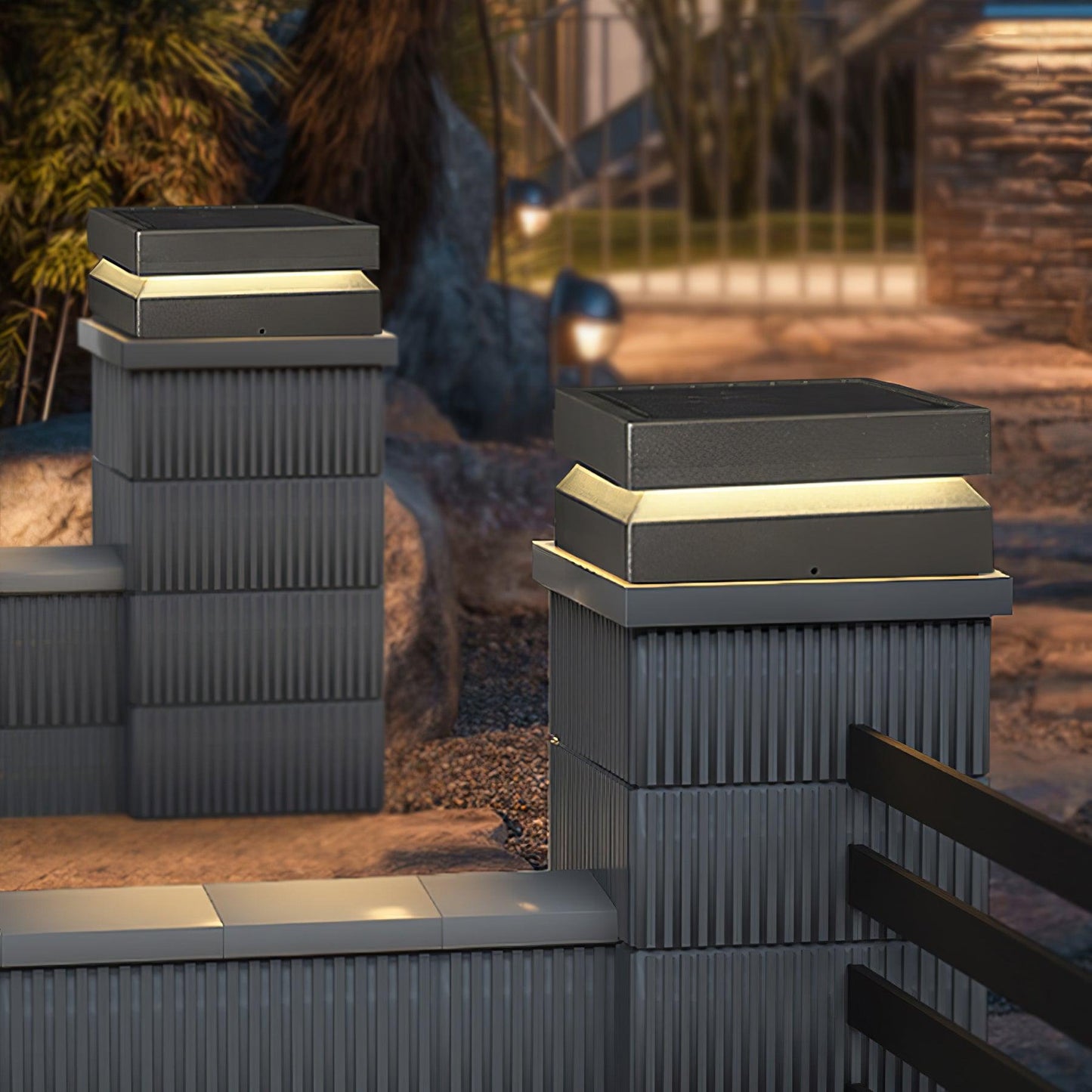 Square Post Exterior lamp Outdoor Light