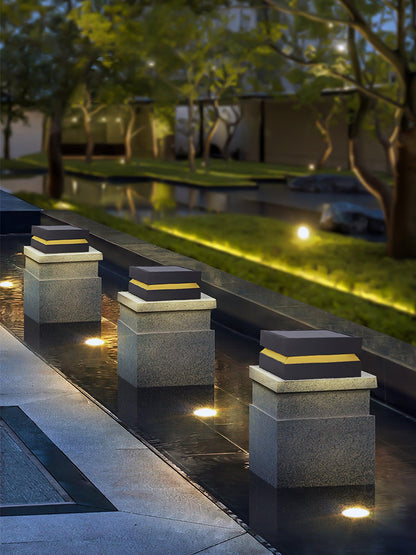 Square Post Exterior lamp Outdoor Light