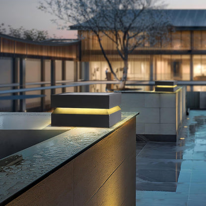 Square Post Exterior lamp Outdoor Light