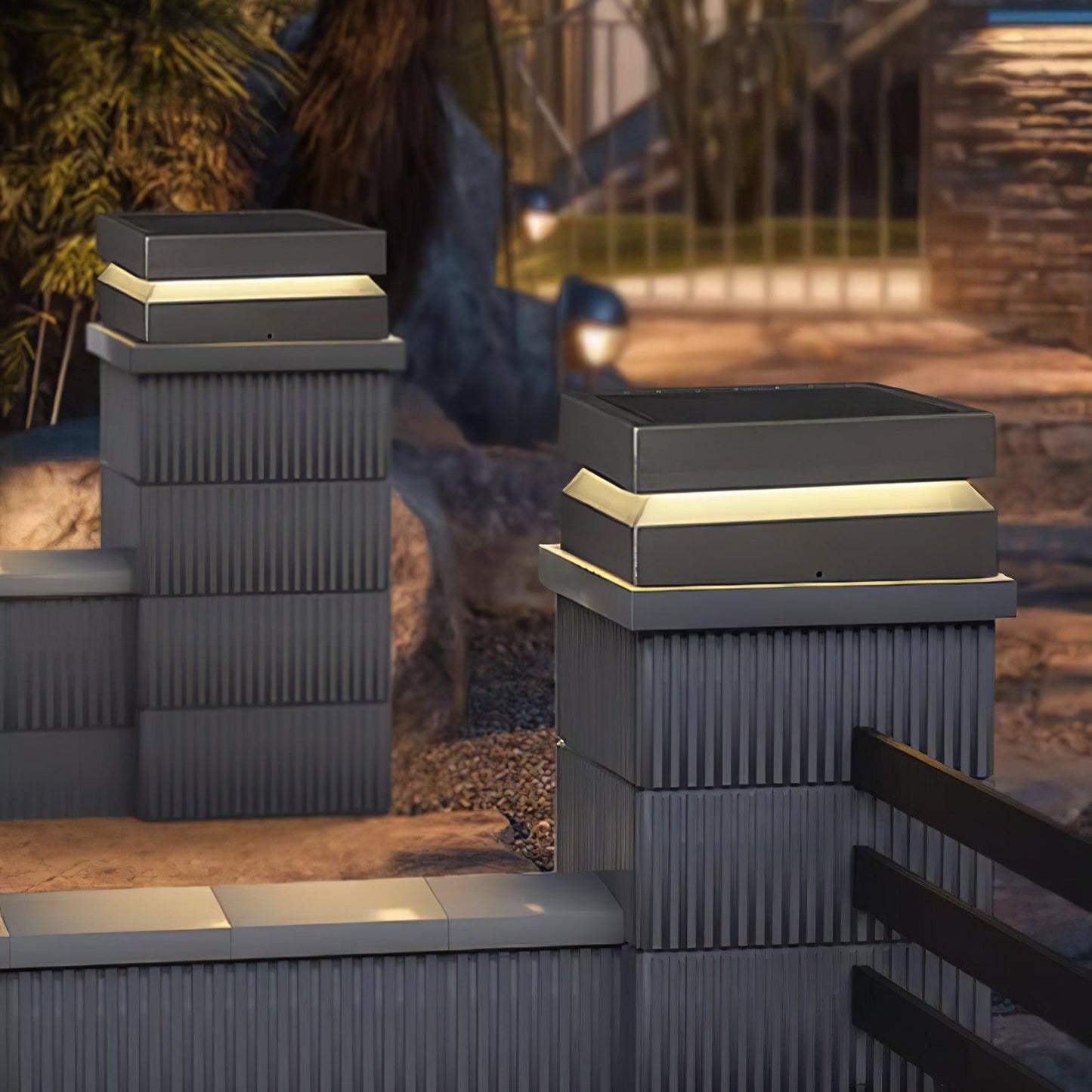 Square Post Exterior lamp Outdoor Light