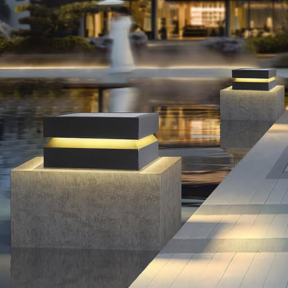 Square Post Exterior lamp Outdoor Light