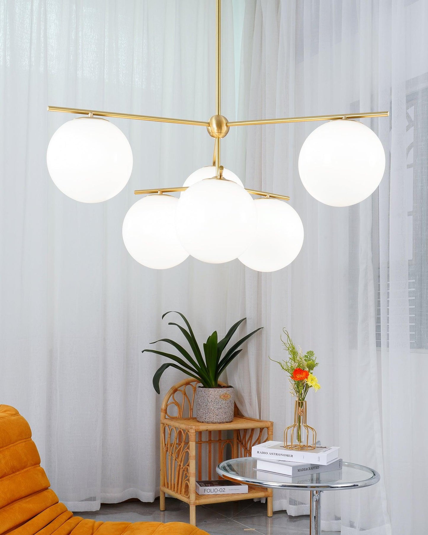 Sphere & Stem Ceiling fixture Chandelier