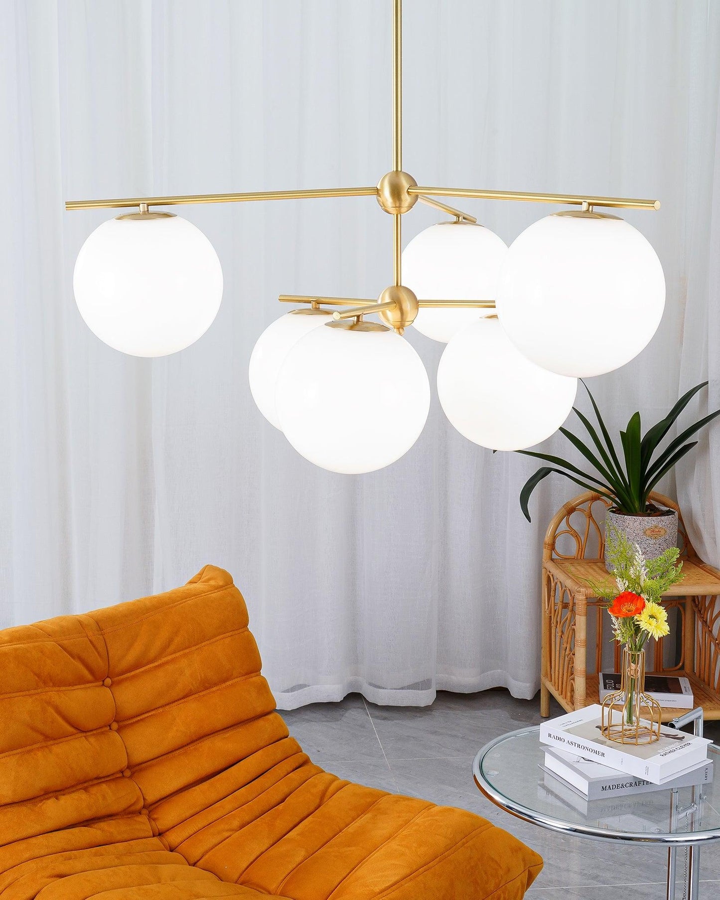 Sphere & Stem Ceiling fixture Chandelier