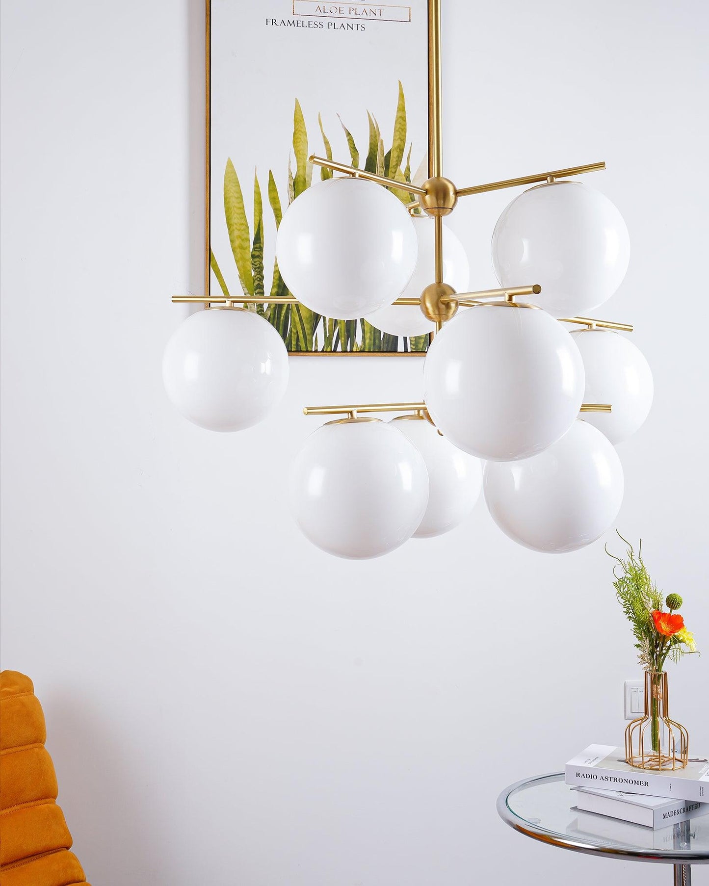 Sphere & Stem Ceiling fixture Chandelier