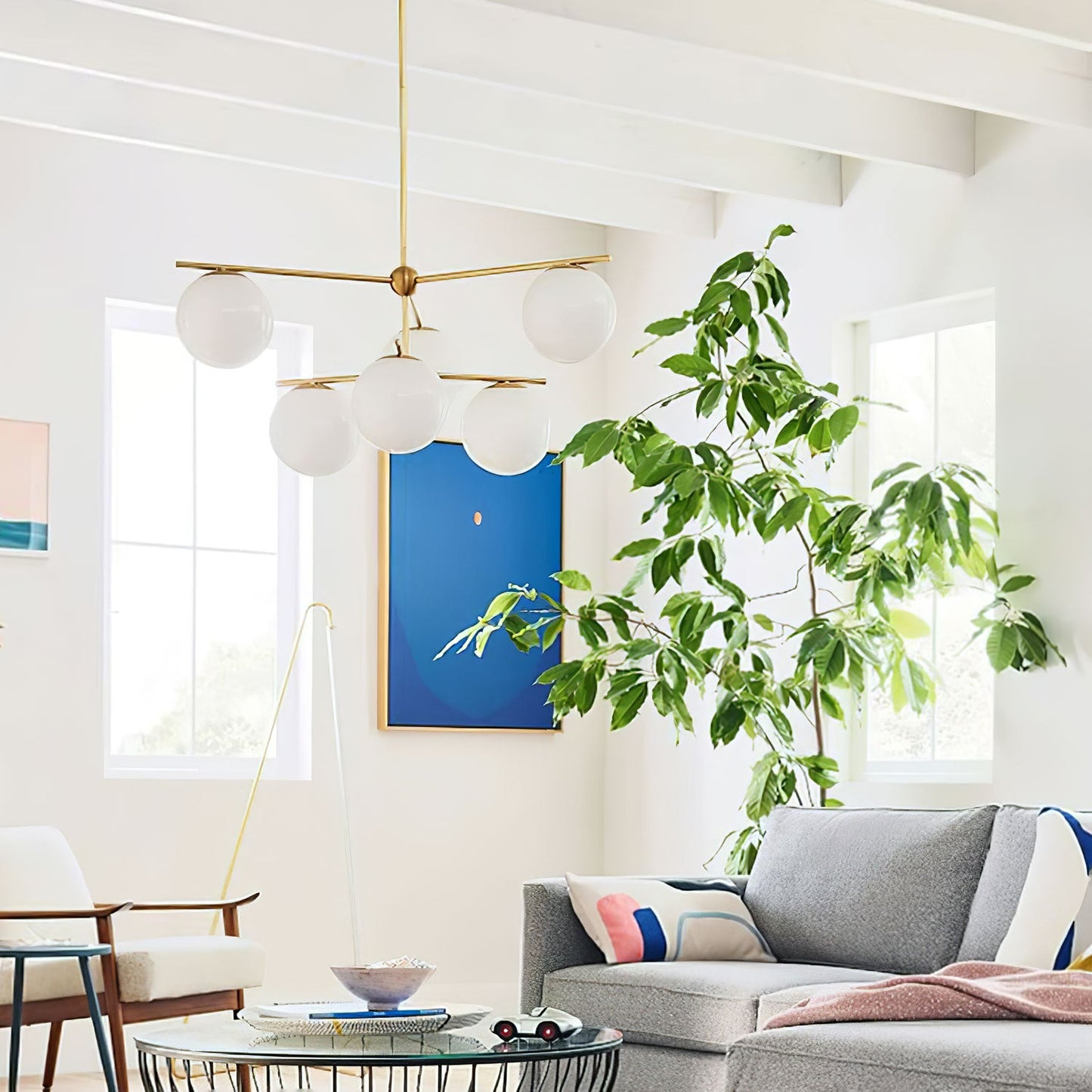 Sphere & Stem Ceiling fixture Chandelier