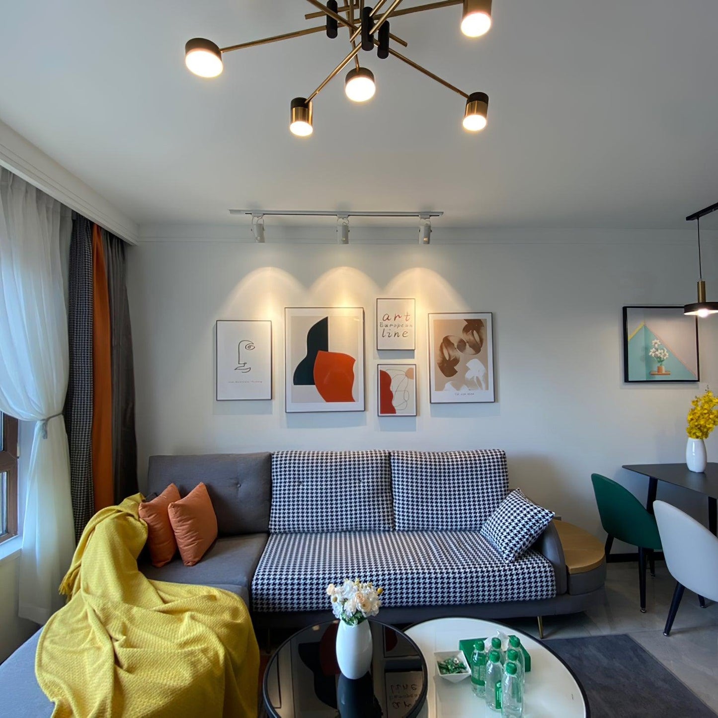 Spider Jewel Gasolier Chandelier