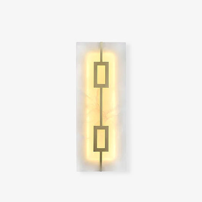 Square Alabaster Wall-mounted light Wall Lamp