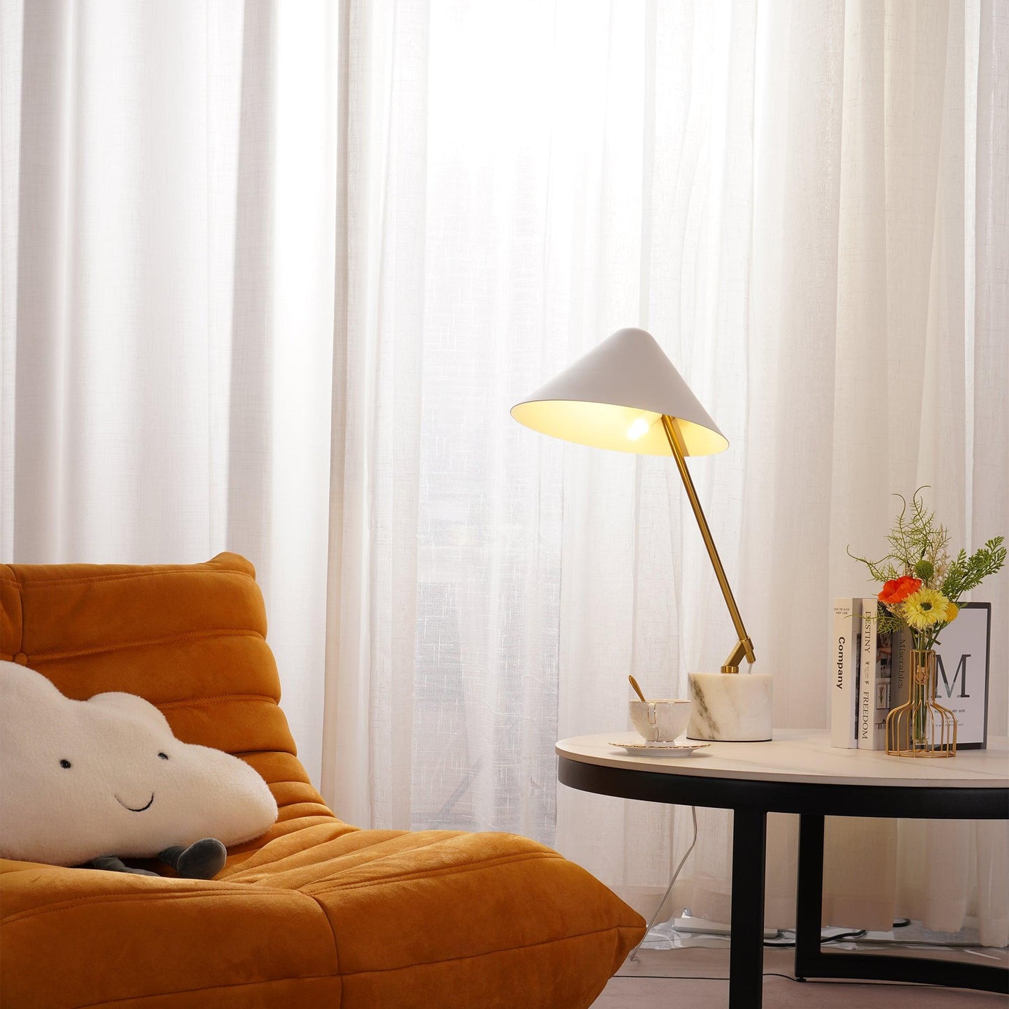 Small Hat Side table lamp Table Lamp