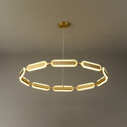 Swirl Crown Chandelier