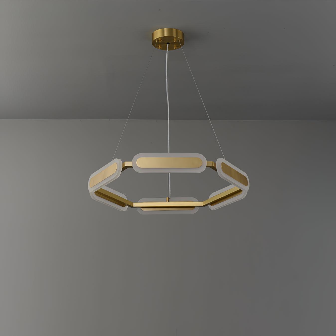 Swirl Crown Chandelier