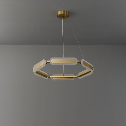 Swirl Crown Chandelier