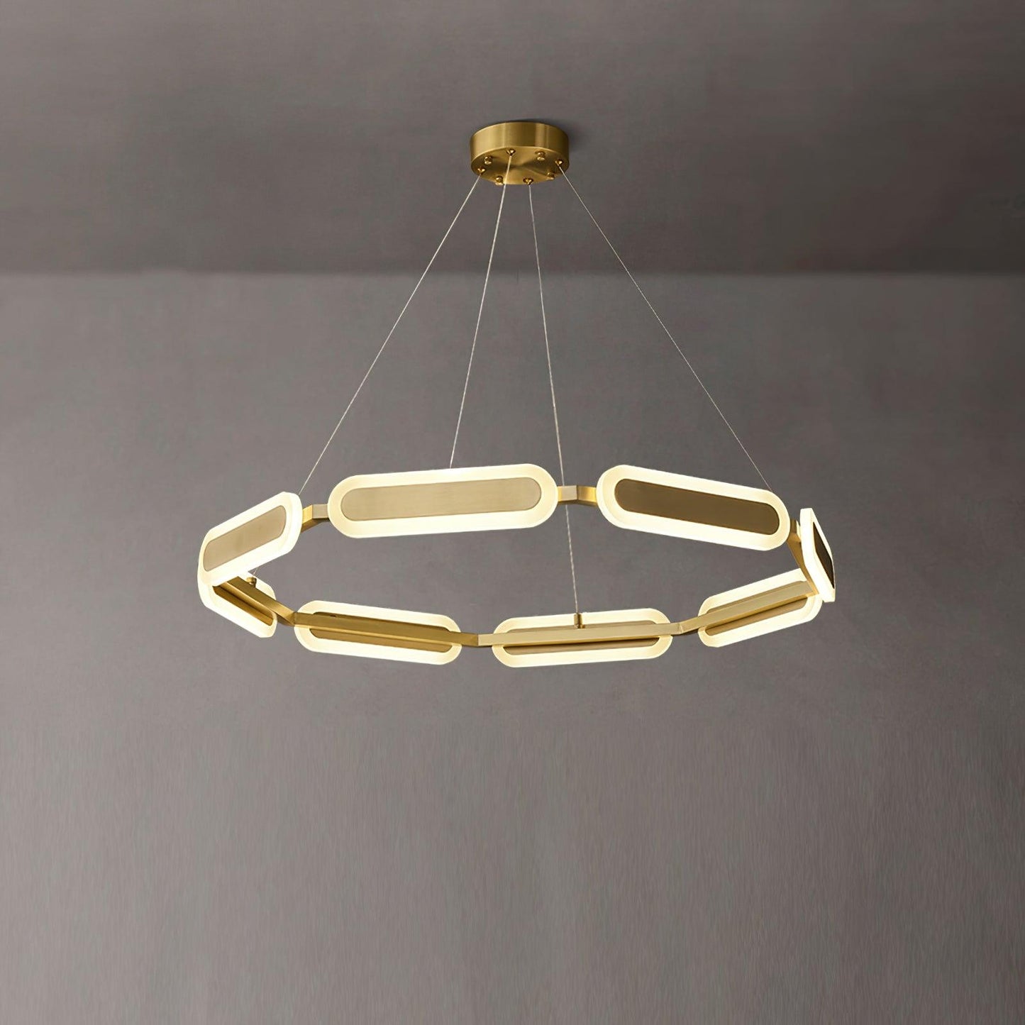 Swirl Crown Chandelier