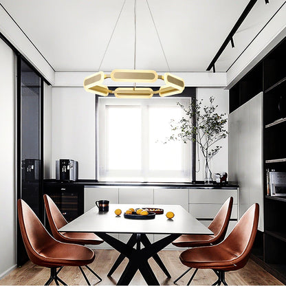 Swirl Crown Chandelier