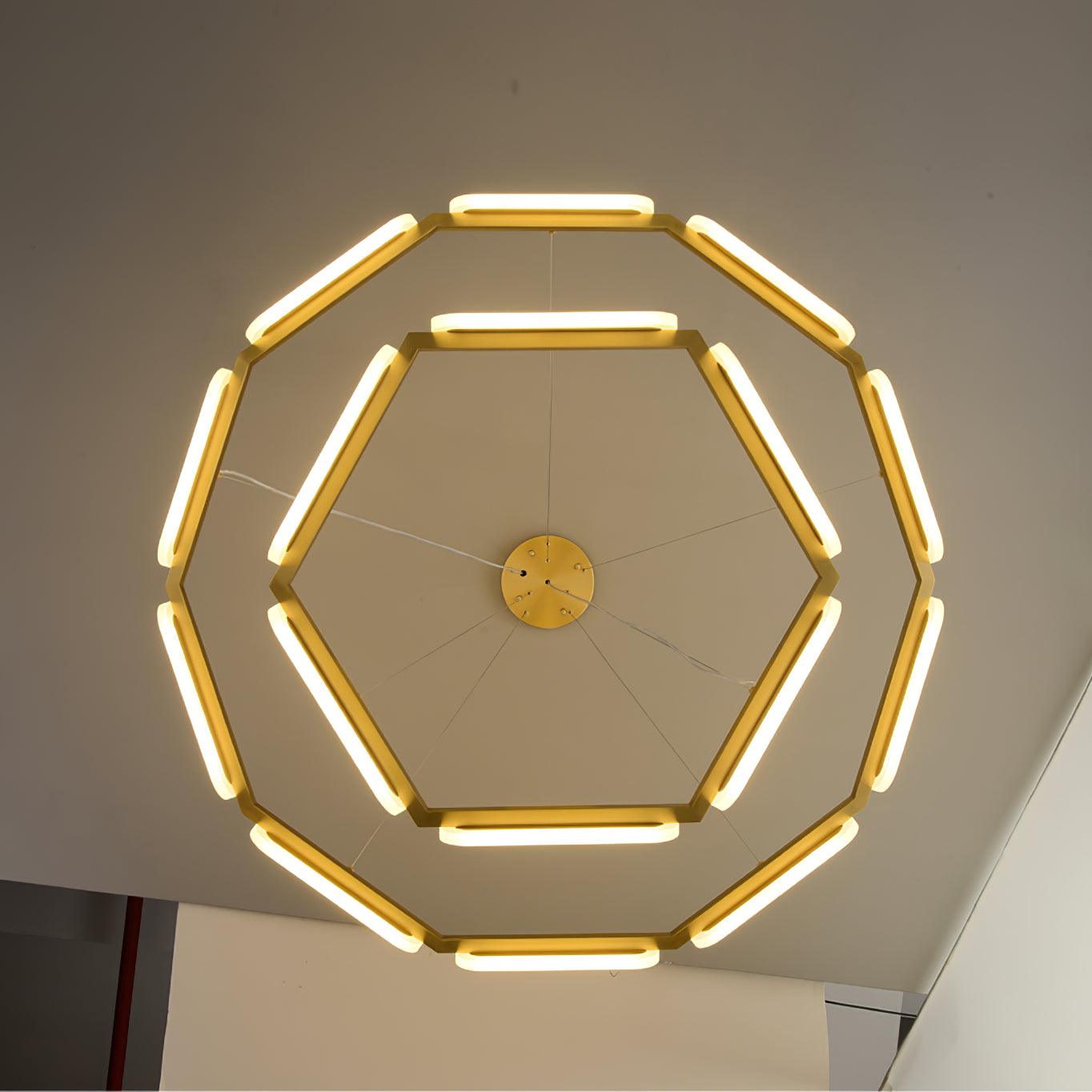 Swirl Crown Chandelier