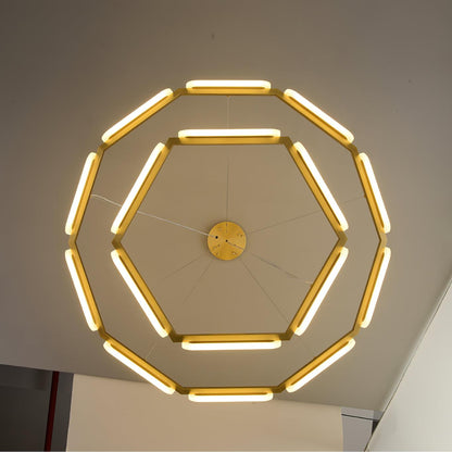 Swirl Crown Chandelier