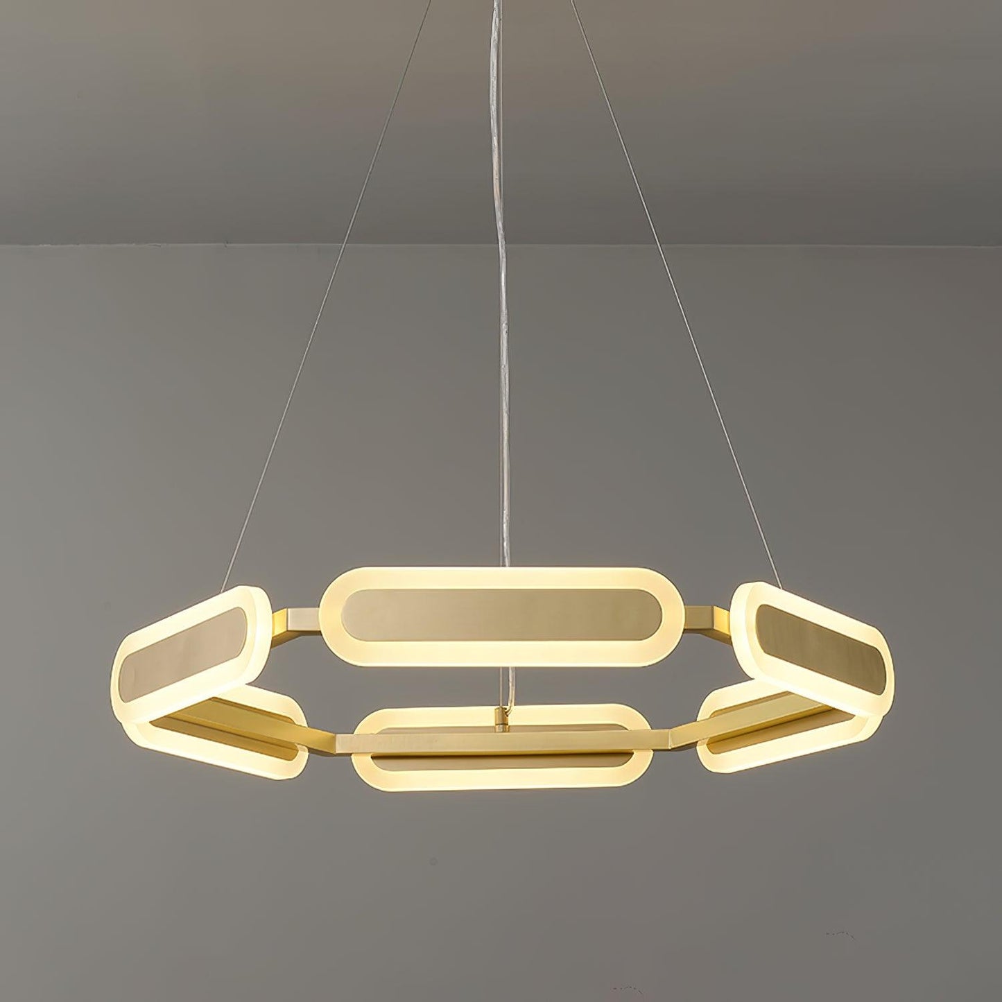 Swirl Crown Chandelier