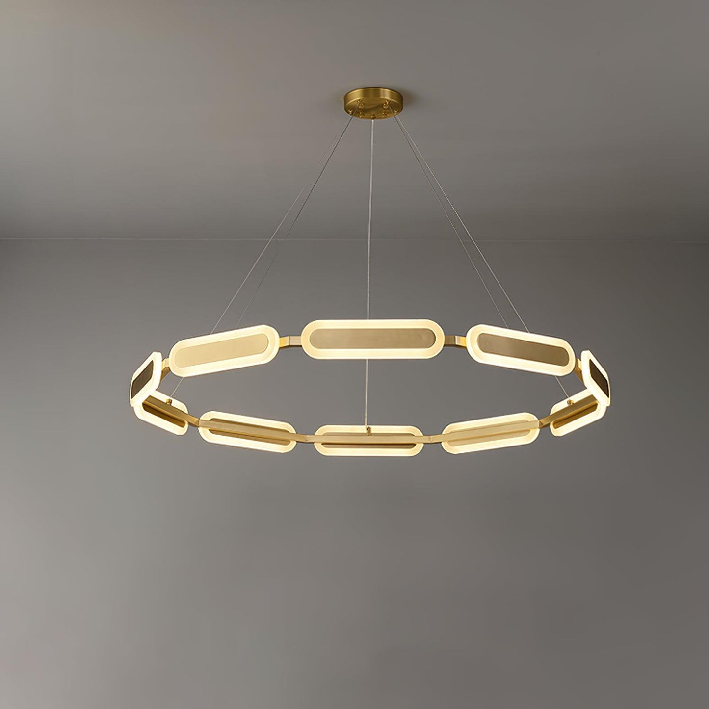 Swirl Crown Chandelier