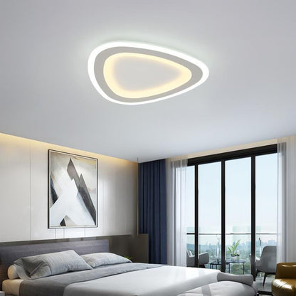 Triangle Shaped Modern Flush Mount Lights LED Ceiling Light