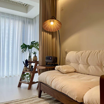Tana Woven Free-standing Lamp Floor Lamp