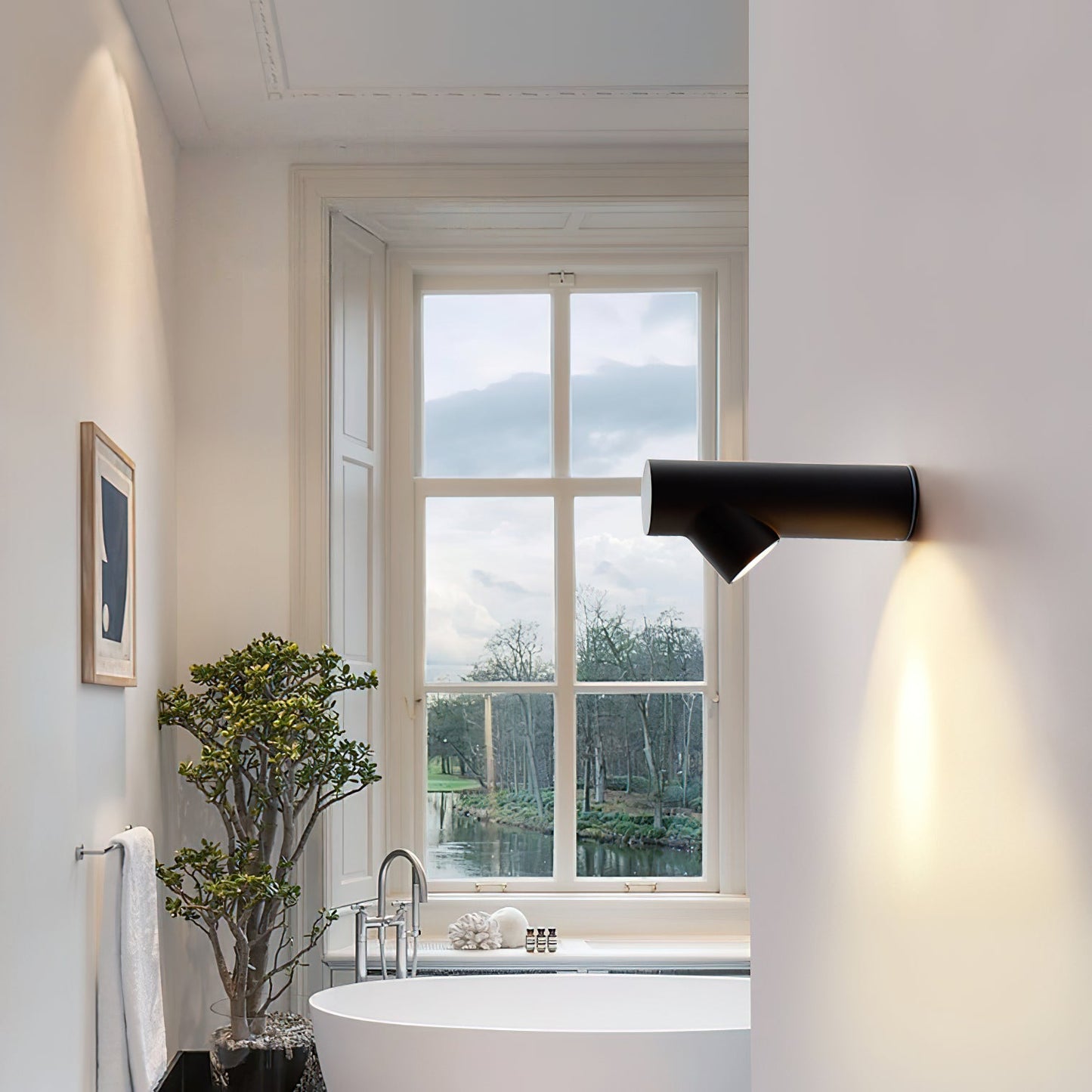 Pipeline Tube Wall light fixture Wall Sconce