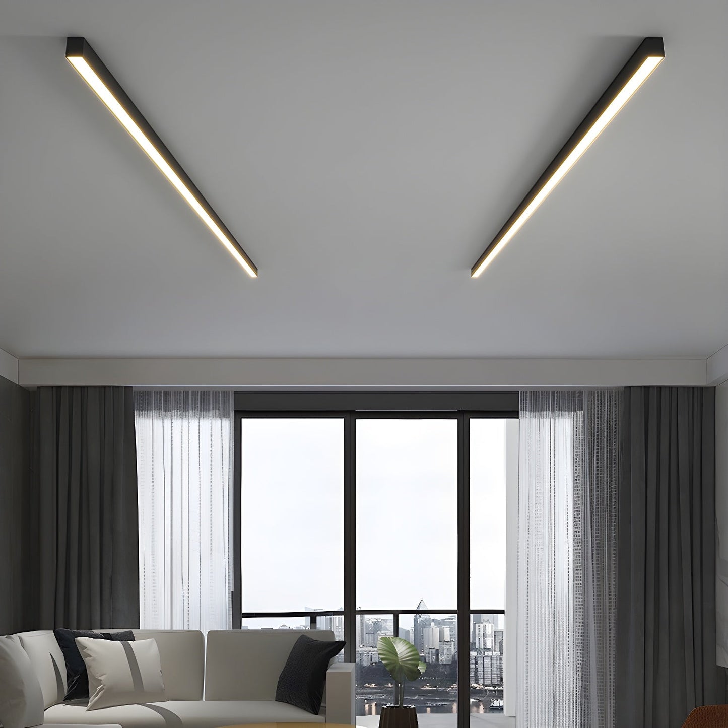 Ultra Slim Linear Ceiling fixture Ceiling Light