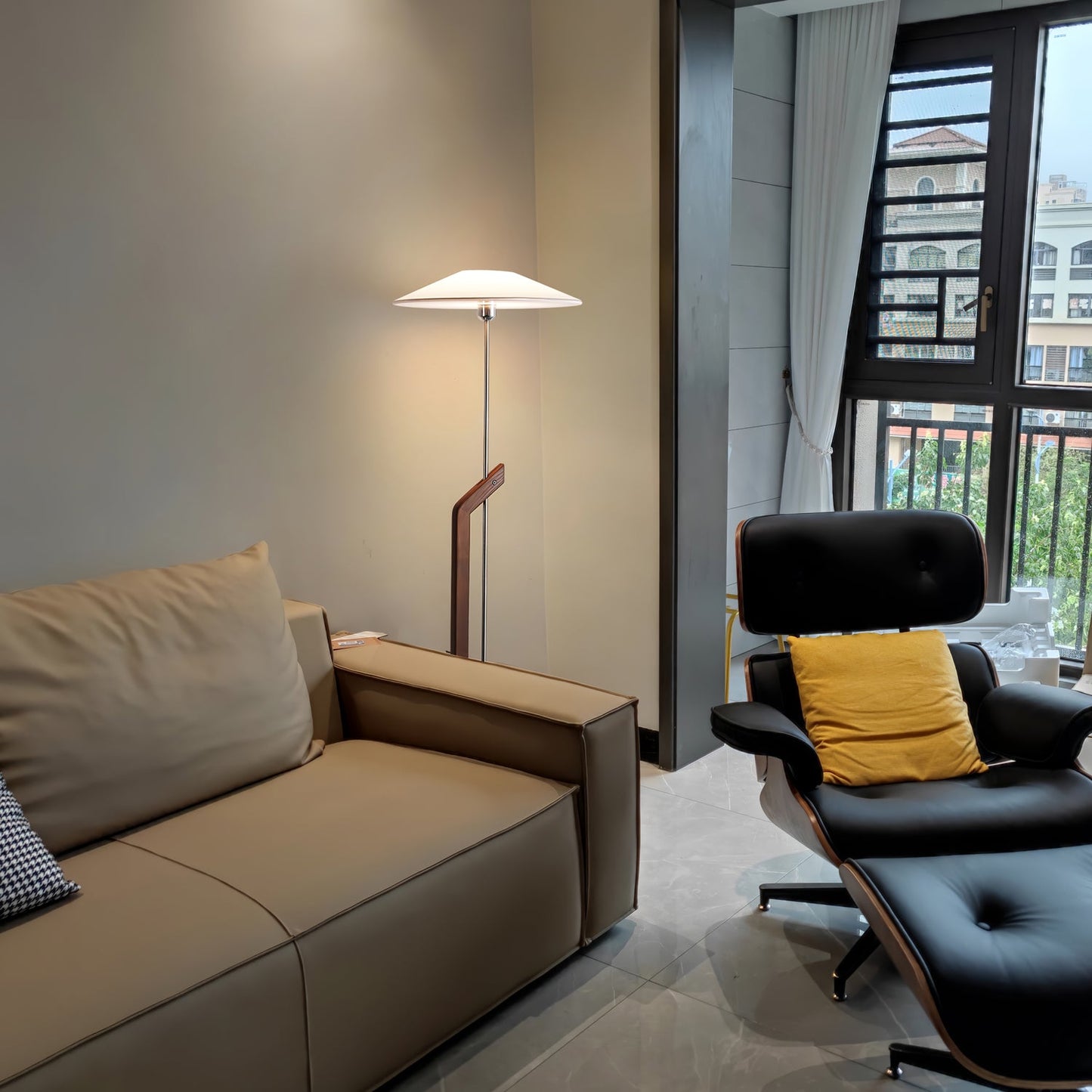 Umbrella Uplight Lamp Floor Lamp