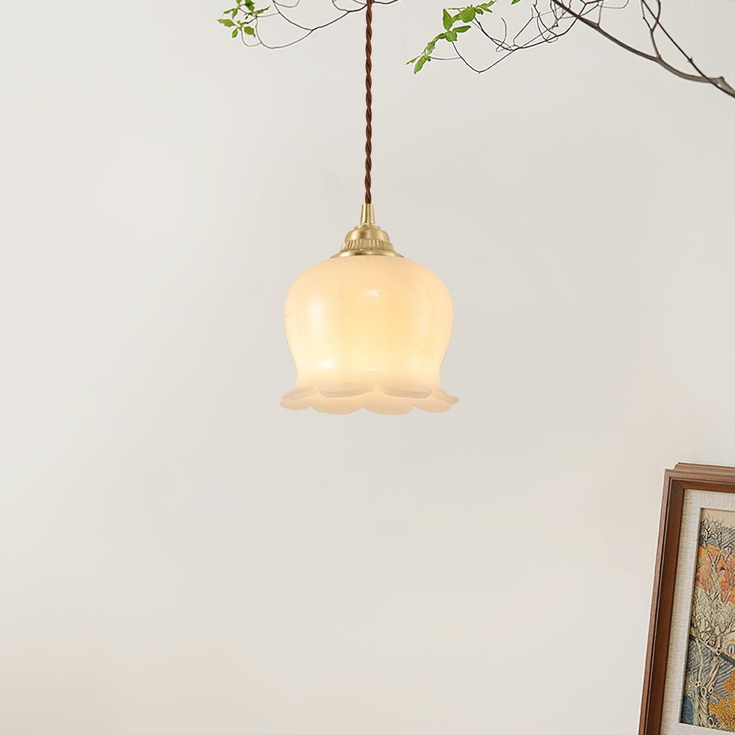 Valley flower Drop light Pendant Swag Lamp