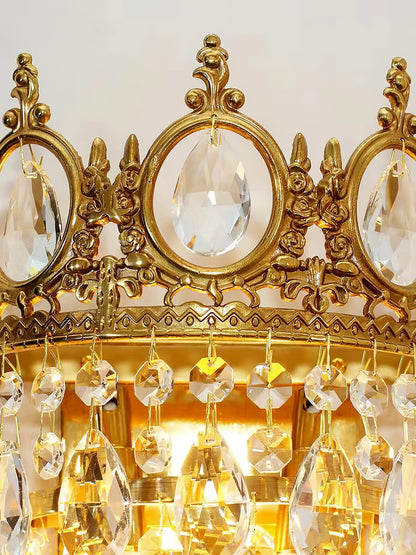 Vintage Crystal  Wall lamp